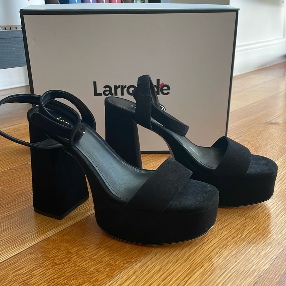 Larroude Dolly heels - NEVER BEEN WORN